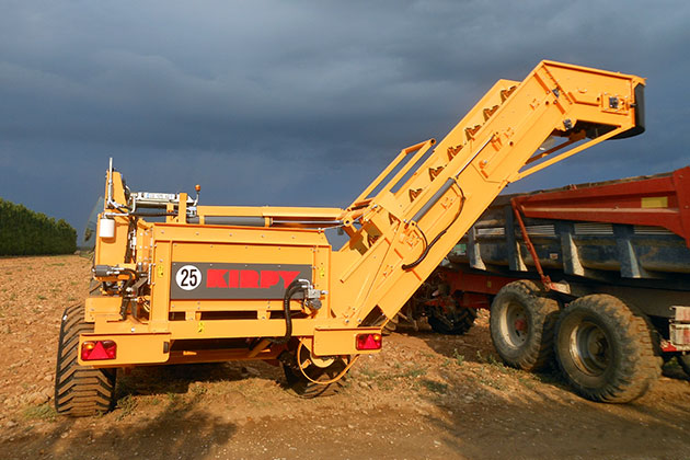 Extractora de piedras Kirpy RDL 15-25