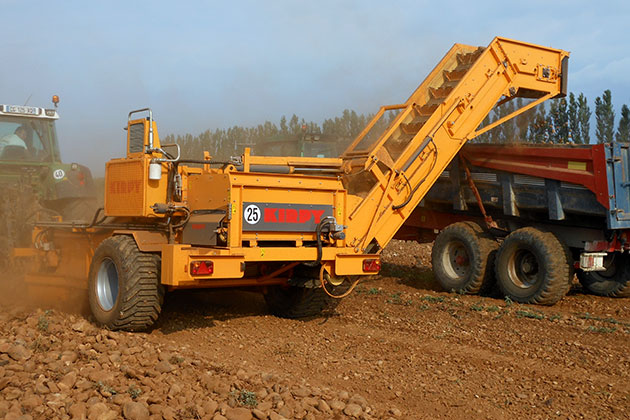 Extractora de piedras Kirpy RDL 15-25