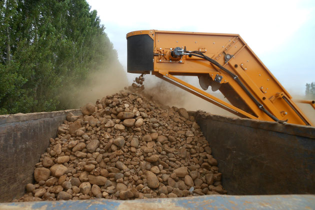 Extractora de piedras Kirpy RDL 15-25
