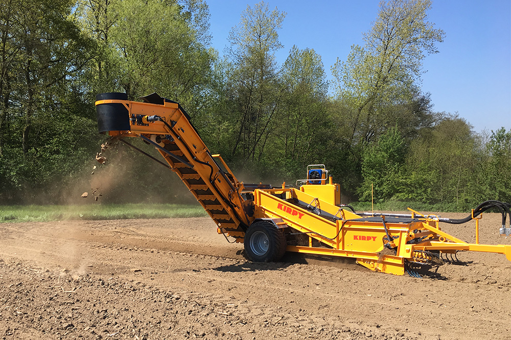 Extractora de piedras Kirpy RDL 15-25