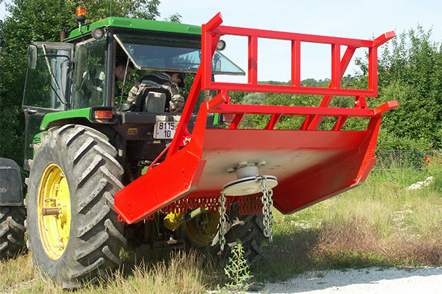 GRENIER FRANCO Vertical-axis forest brush cutter JM