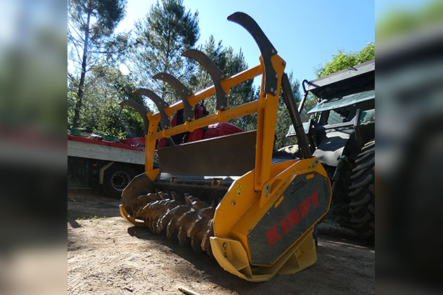 Broyeur forestier lourd Kirpy BFS